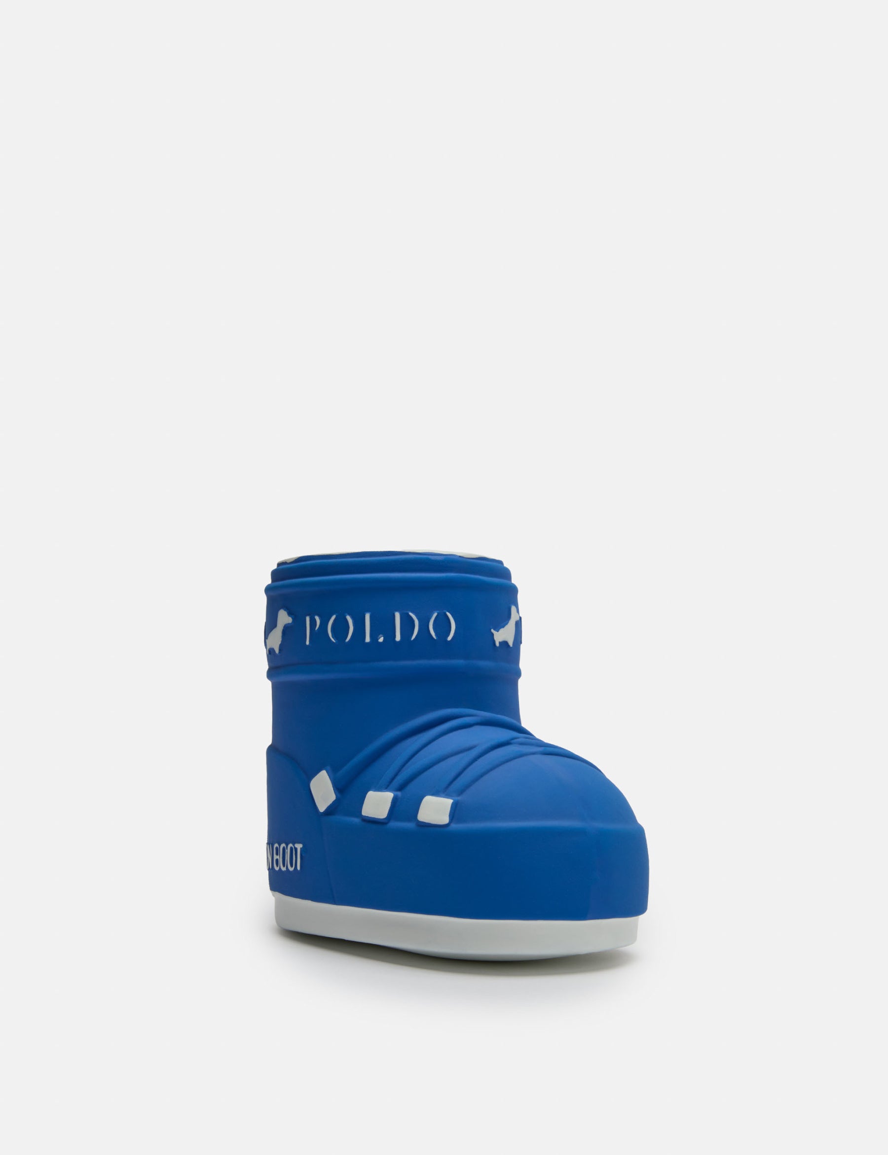 GIOCATTOLO BLU CON SQUEAK PER CANI