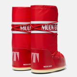 ICON RED NYLON BOOTS