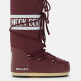 ICON BORDEAUXROTE STIEFEL AUS NYLON