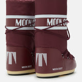 ICON BORDEAUXROTE STIEFEL AUS NYLON