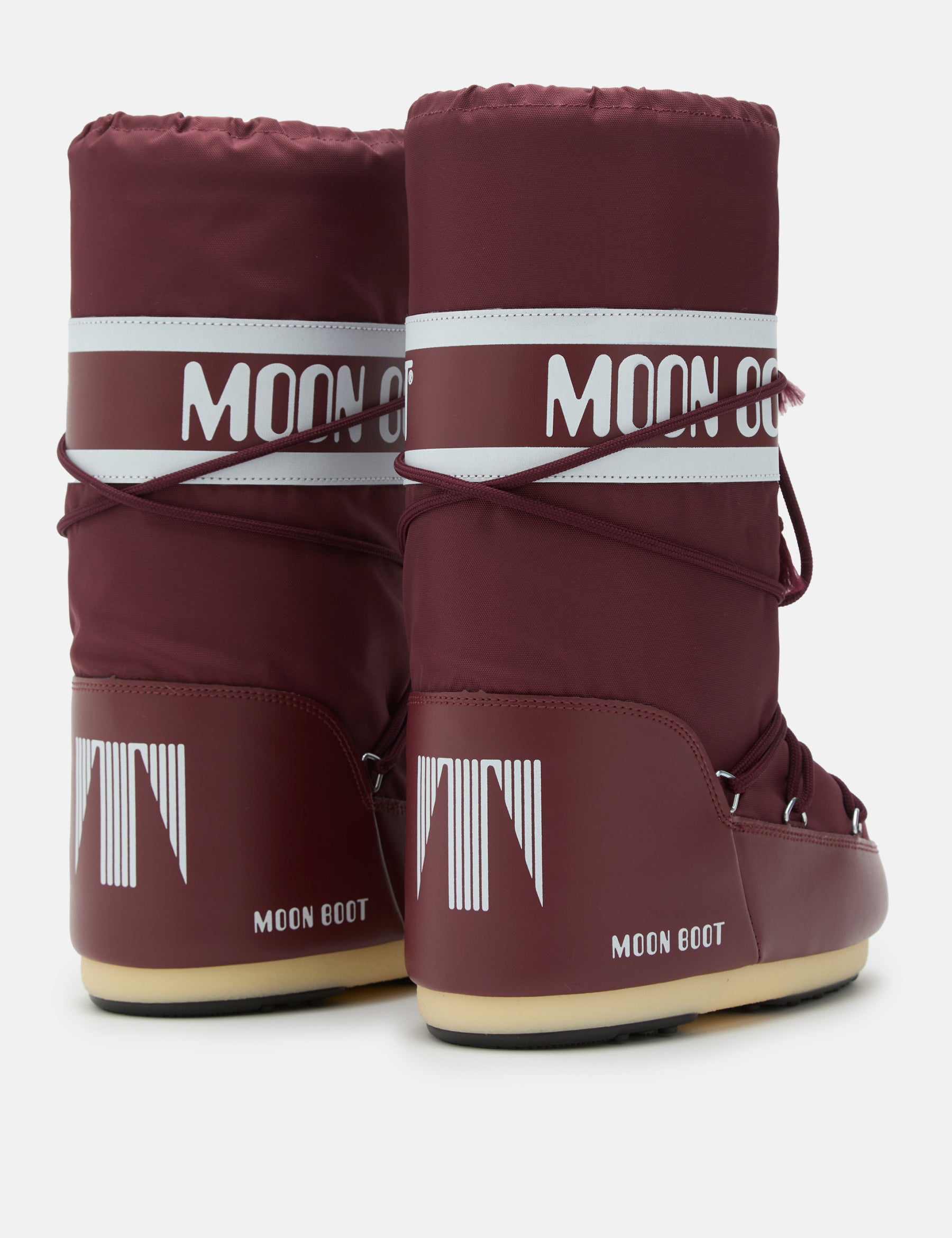 BOTAS ICON NAILON BURDEOS