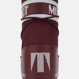 ICON BORDEAUXROTE STIEFEL AUS NYLON