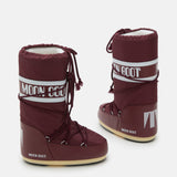 ICON BORDEAUXROTE STIEFEL AUS NYLON