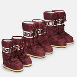 ICON BORDEAUXROTE STIEFEL AUS NYLON