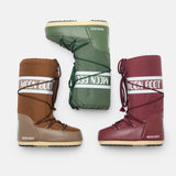 ICON BORDEAUXROTE STIEFEL AUS NYLON