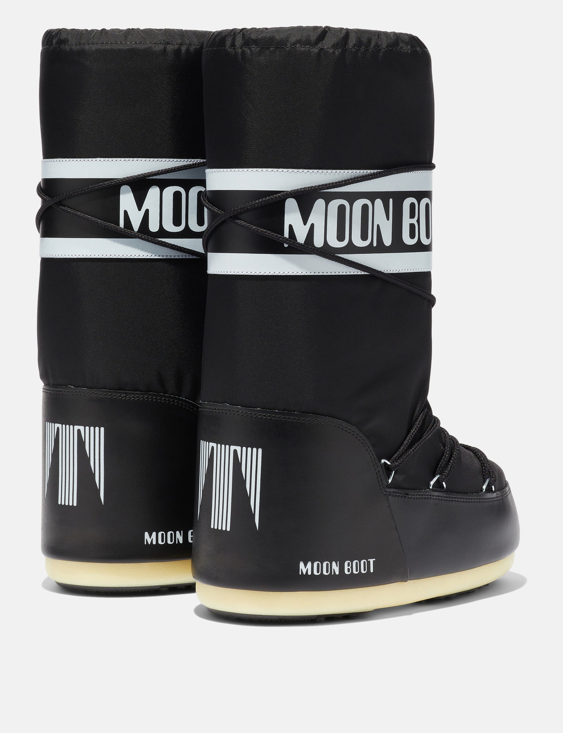 ICON SCHWARZER NYLON STIEFEL