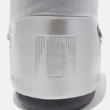 ICON GLANCE SILVER SATIN BOOTS