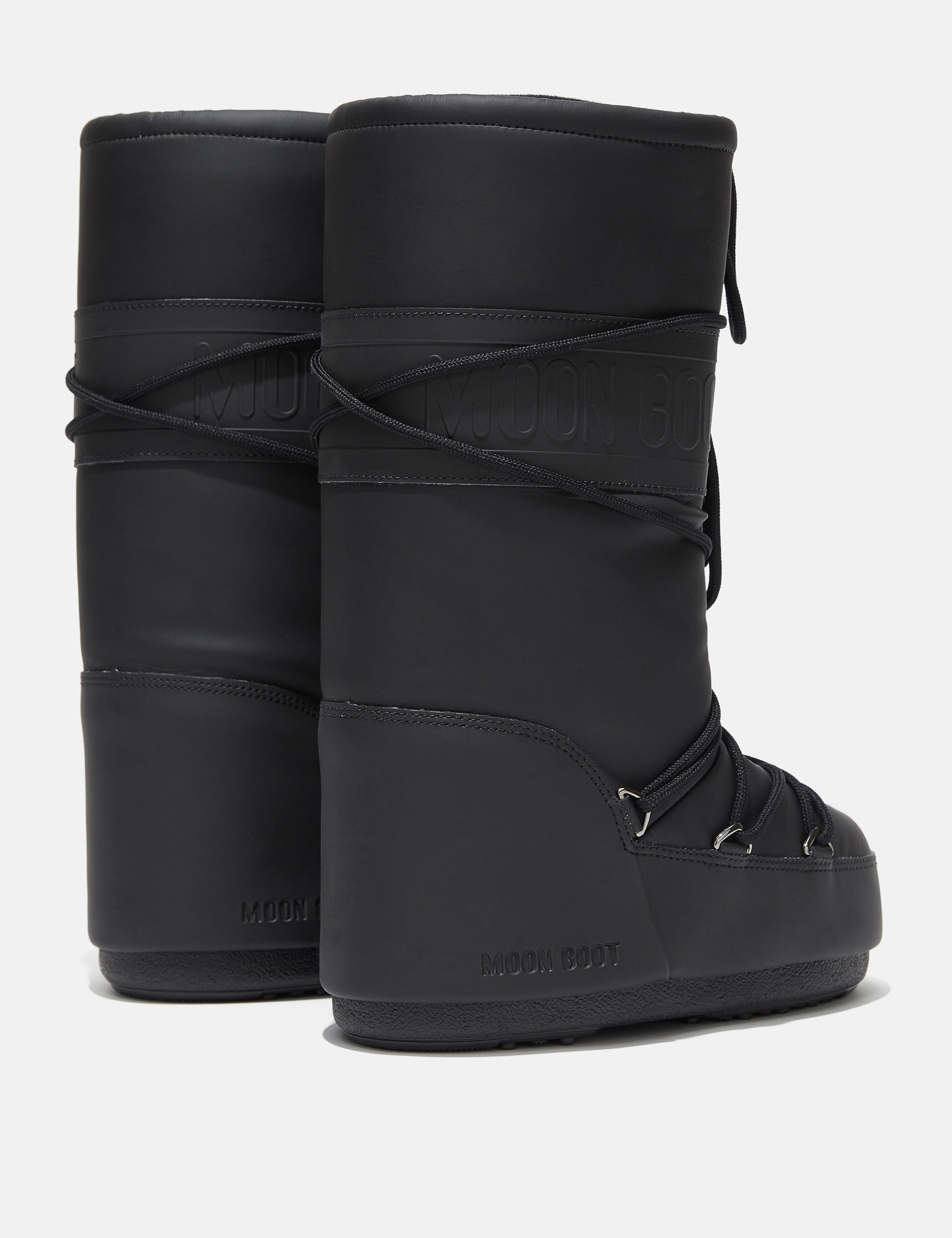 ICON BLACK RUBBER BOOTS