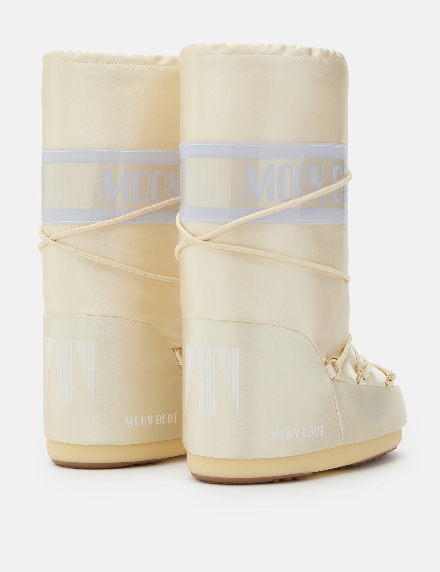ICON ELFENBEINFARBENE PEARLY STIEFEL