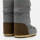 ICON NUBUCK GRAY & BROWN FELT BOOTS