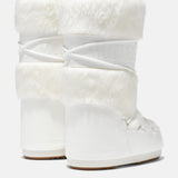 BOTTES ICON WHITE EN FAUSSE FOURRURE