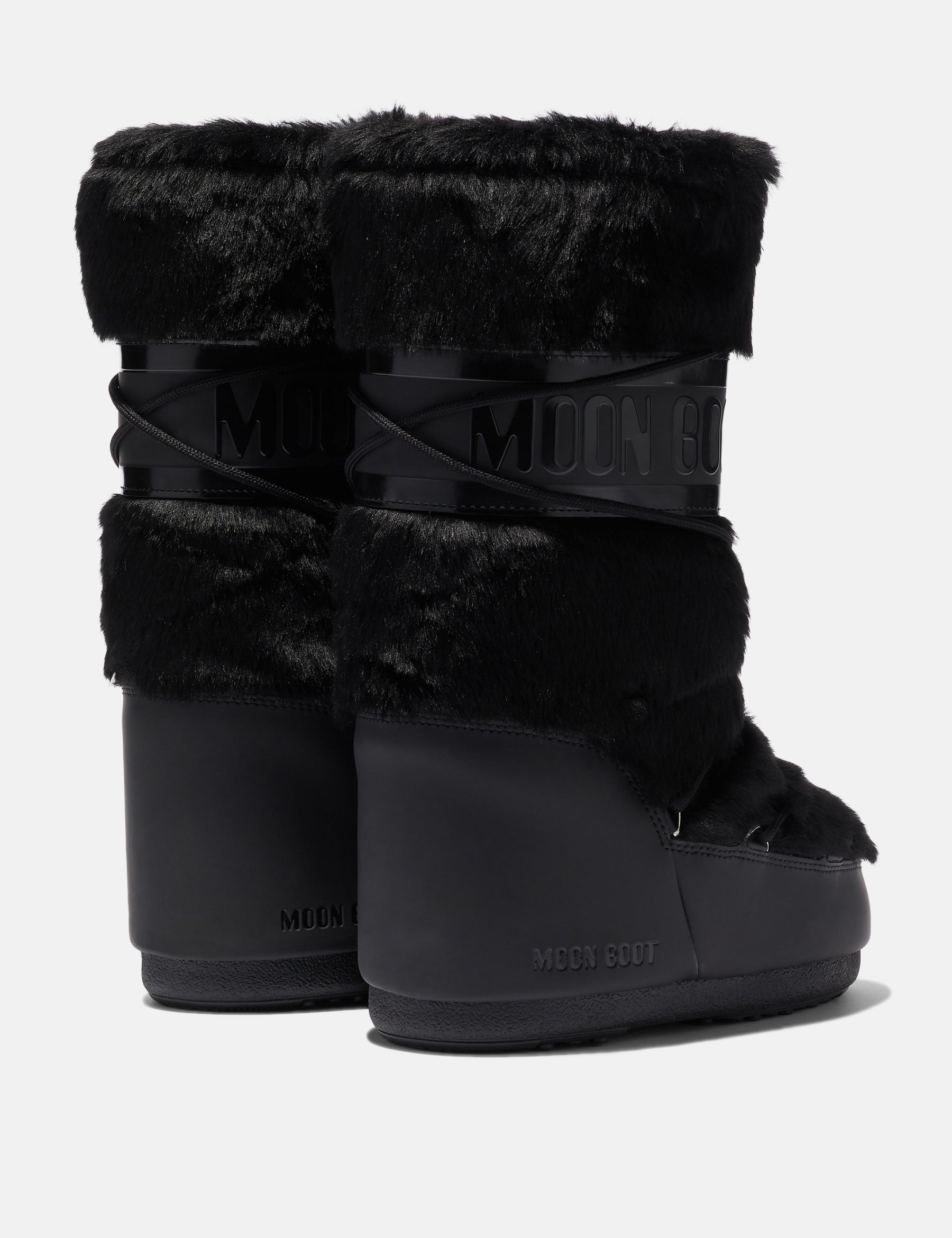 BOTAS ICON BLACK DE PIEL SINTÉTICA