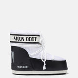 ICON LOW WHITE NYLON BOOTS