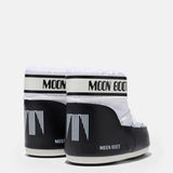 ICON LOW WHITE NYLON BOOTS