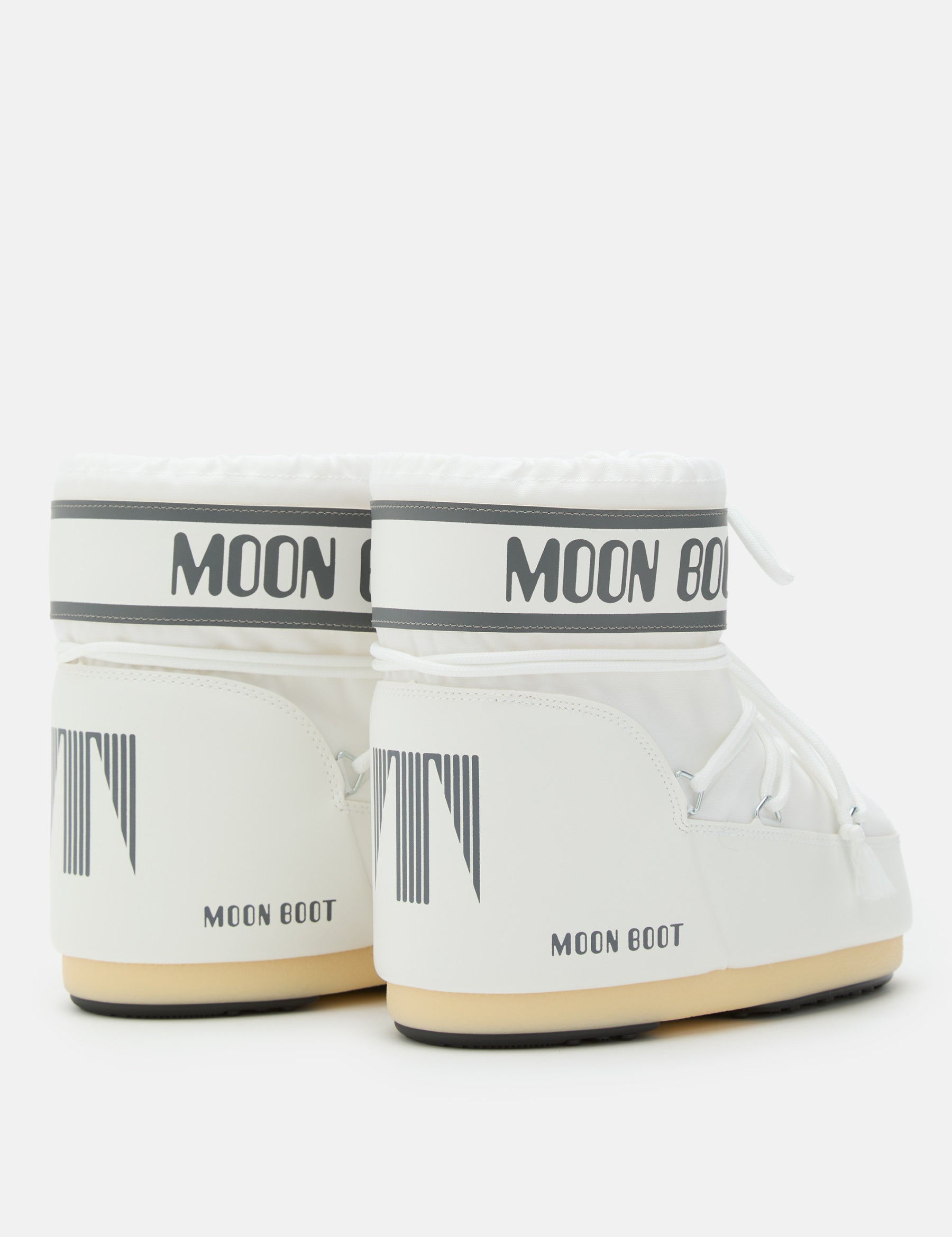 BOTAS ICON LOW NAILON BAJAS BLANCAS