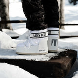 ICON LOW WEISSE STIEFEL AUS NYLON