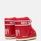 ICON LOW RED NYLON BOOTS