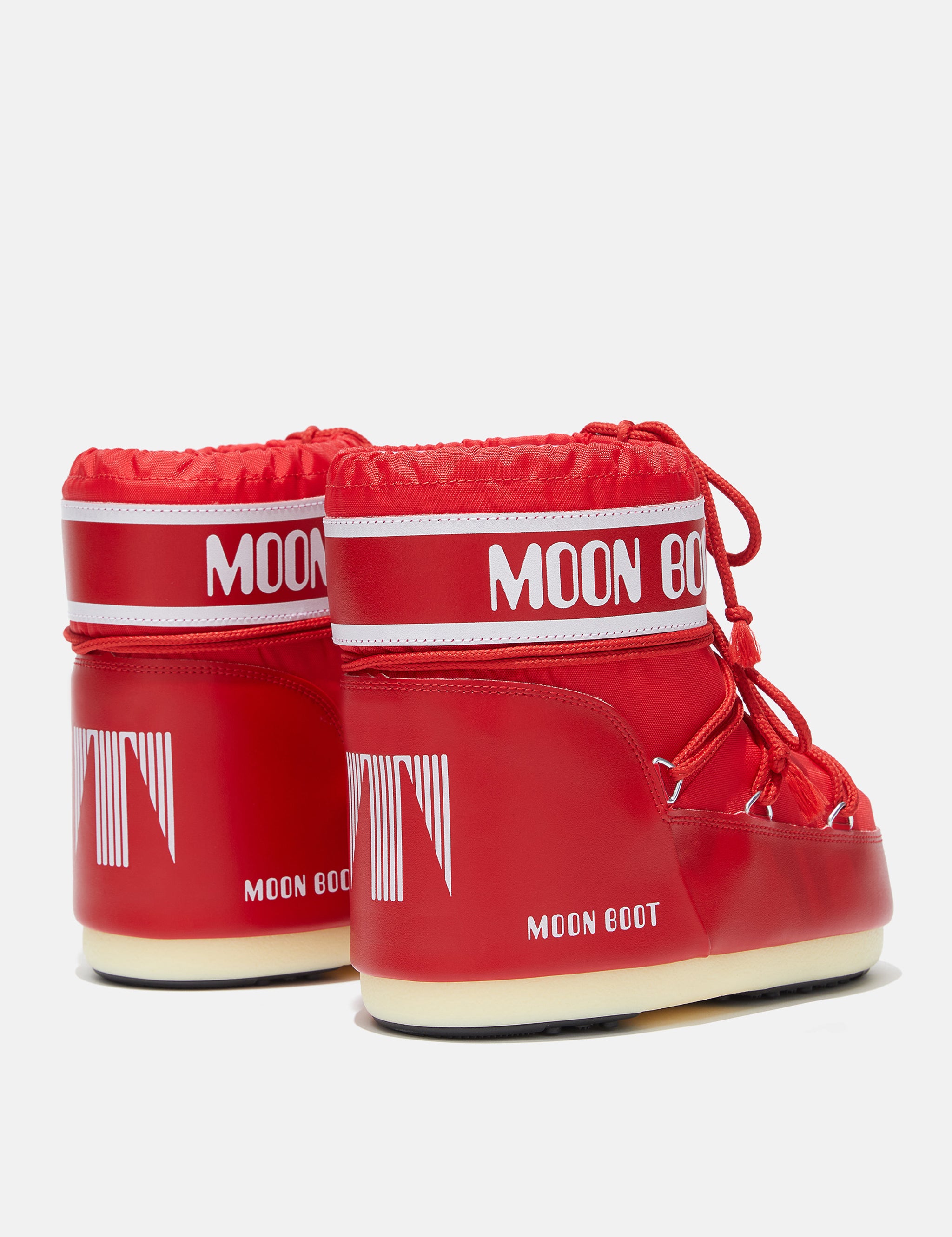 BOTTES ICON LOW RED EN NYLON