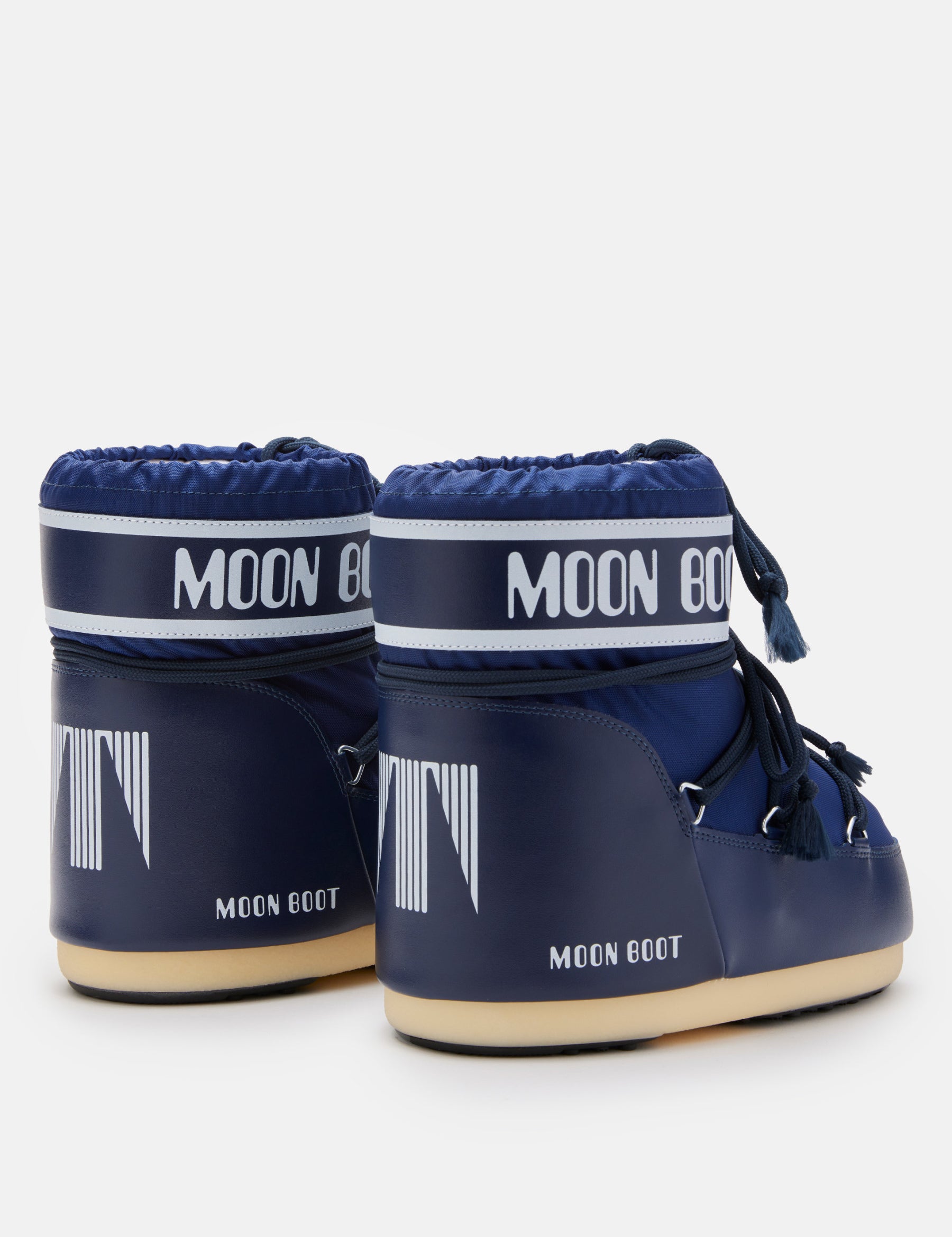 ICON LOW BLUE NYLON BOOTS