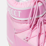 ICON LOW PINK NYLON BOOTS