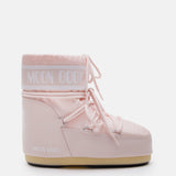 ICON LOW PINK NYLON BOOTS