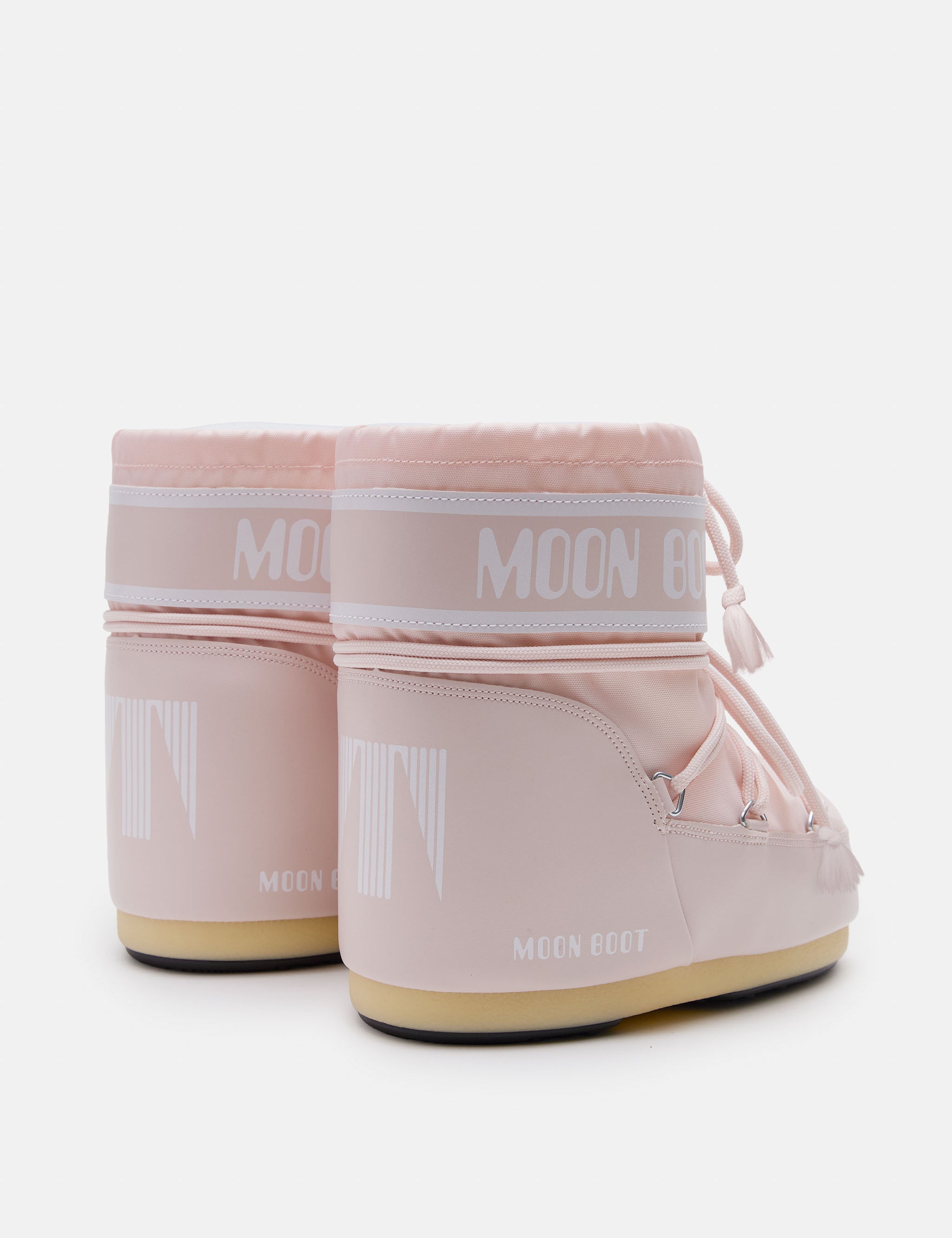 ICON LOW STIEFEL AUS NYLON IN ROSA