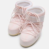ICON LOW PINK NYLON BOOTS