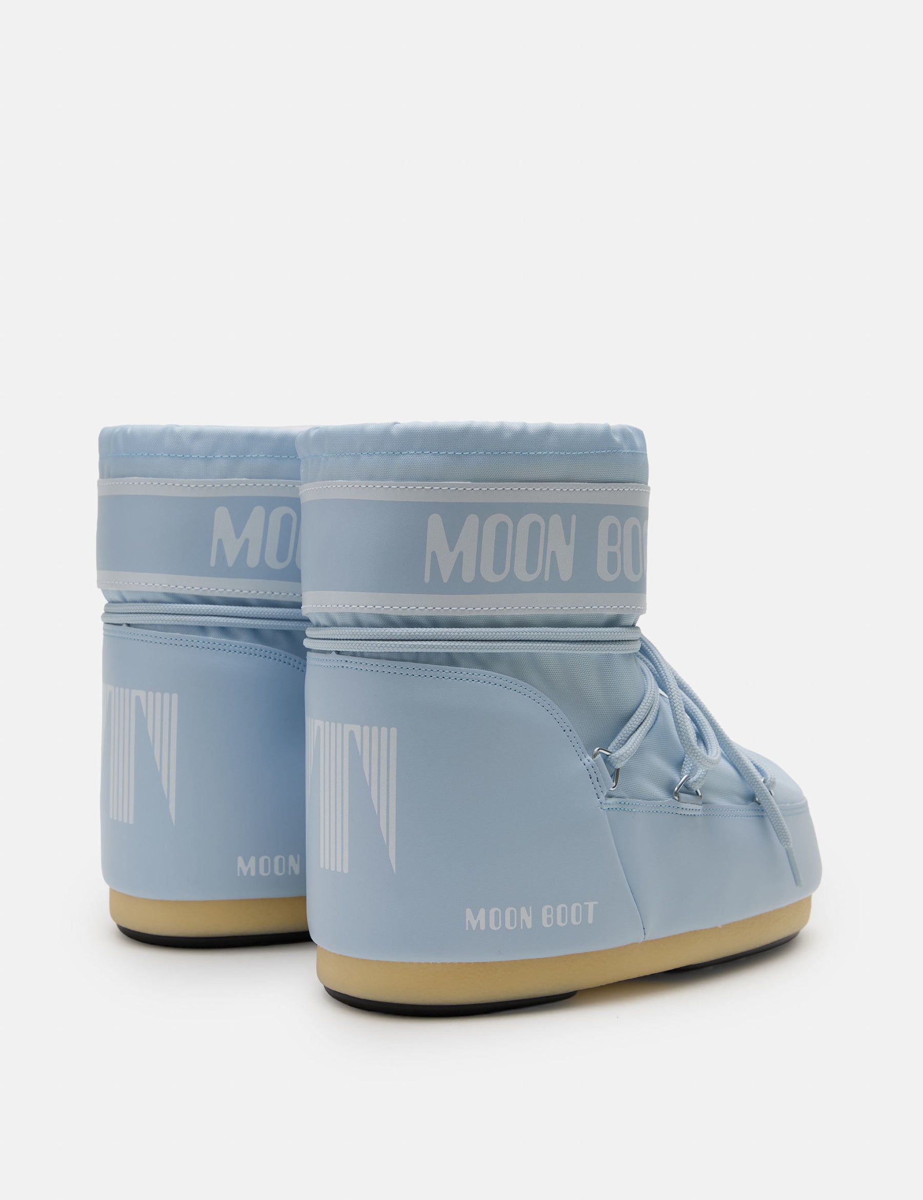 ICON LOW STIEFEL AUS NYLON IN HIMMELBLAU