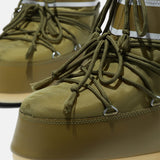 ICON LOW KHAKI NYLON BOOTS