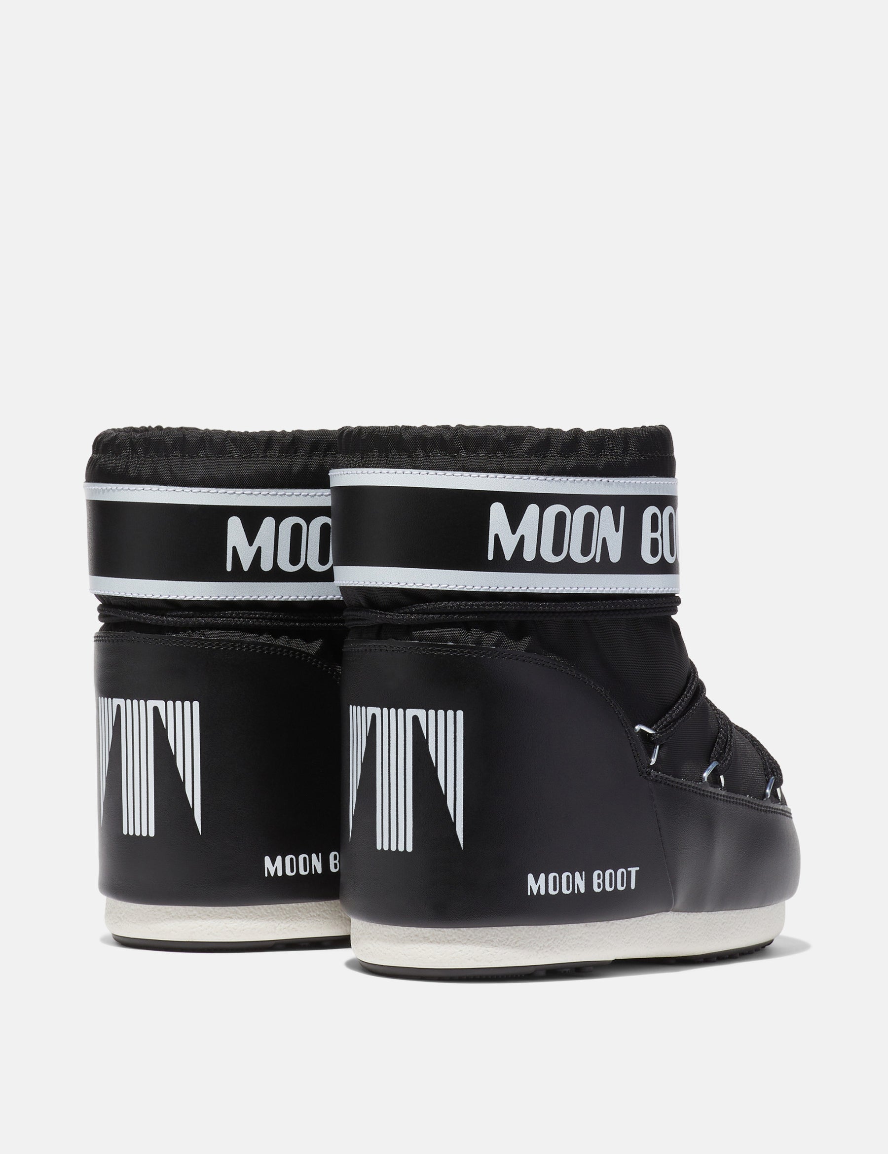 ICON LOW BLACK NYLON BOOTS