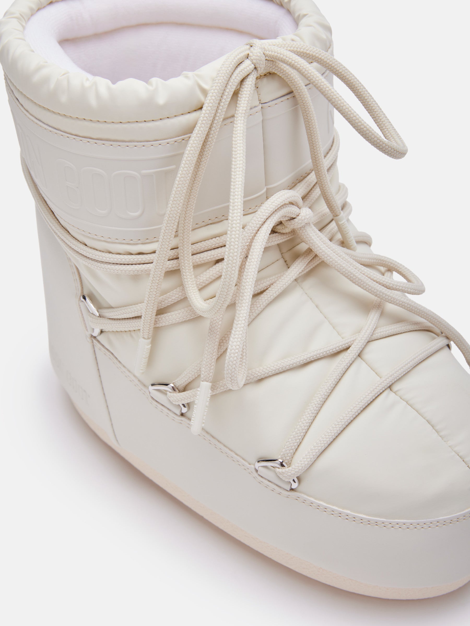 ICON LOW CREAM RUBBER BOOTS – Moon Boot