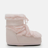 BOTAS ICON LOW ROSA DE PIEL SINTÉTICA