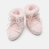 BOTAS ICON LOW ROSA DE PIEL SINTÉTICA