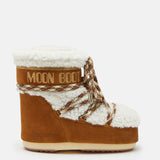 ICON LOW STIEFEL BRAUN AUS SHEARLING