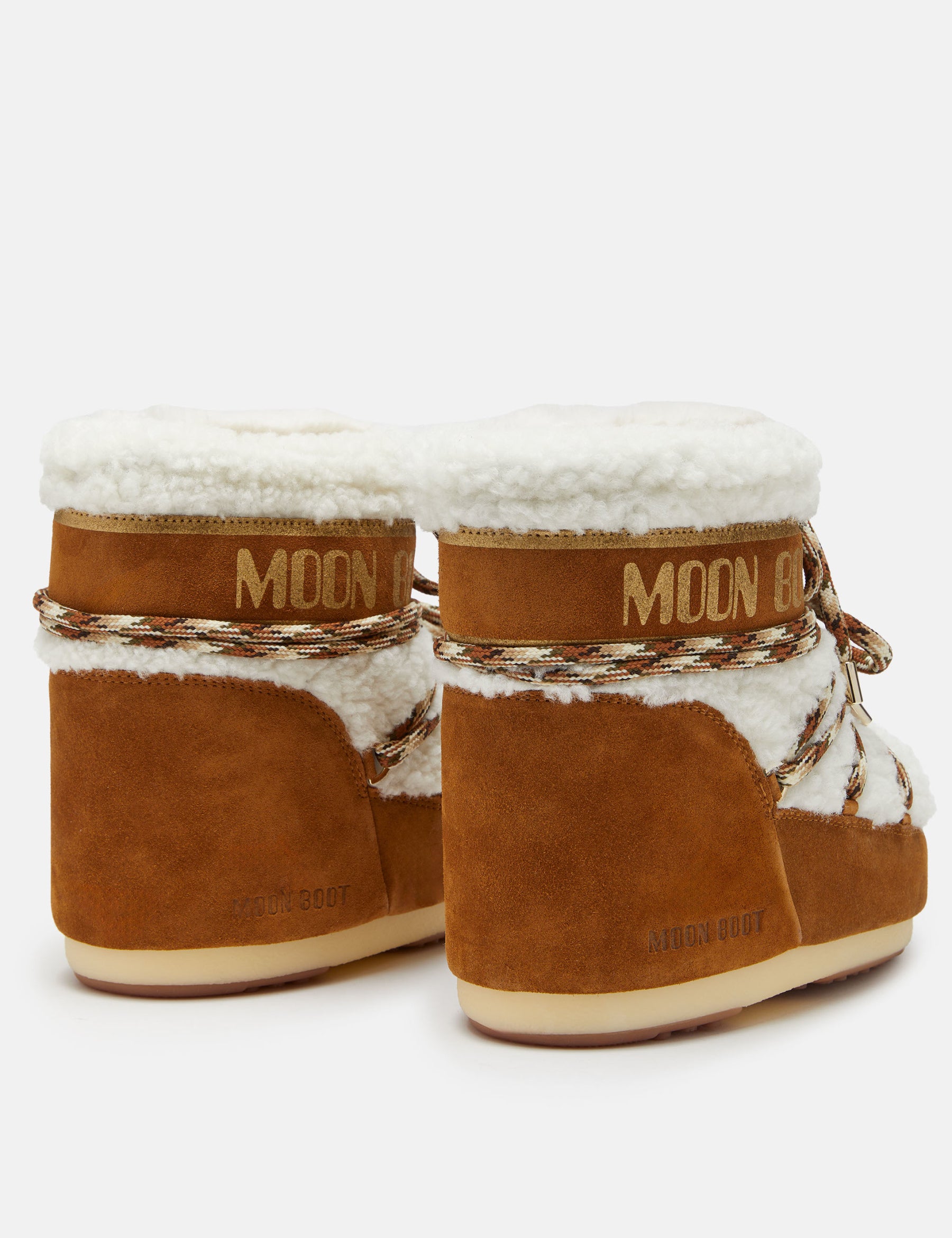 STIVALE ICON LOW MARRONE IN SHEARLING