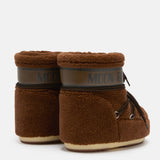 ICON LOW STIEFEL AUS FLEECE IN BRAUN