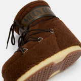 ICON LOW STIEFEL AUS FLEECE IN BRAUN