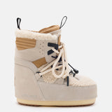 ICON LOW BIKER STIEFEL IN BEIGE