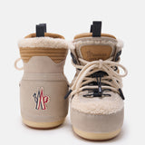 ICON LOW BIKER STIEFEL IN BEIGE