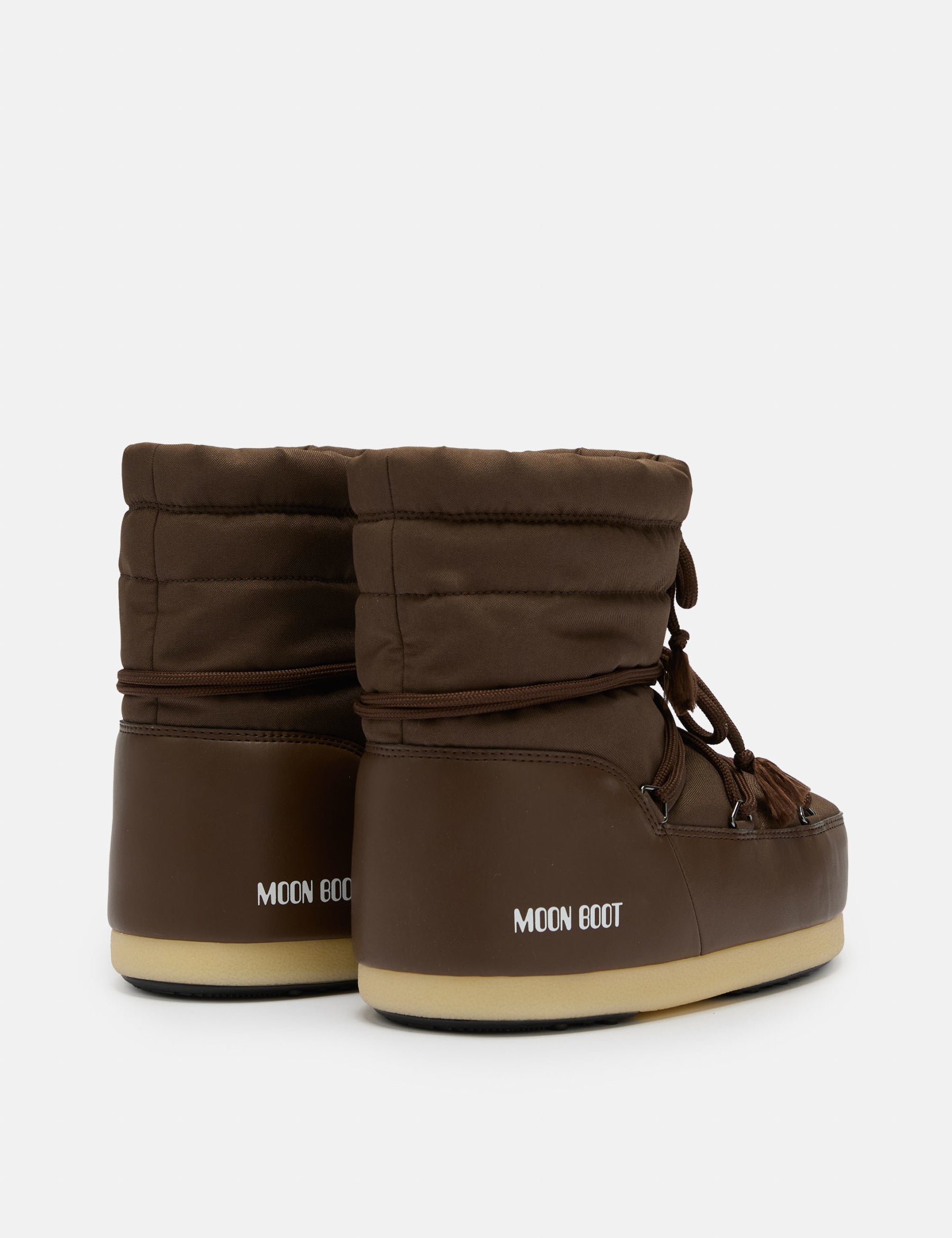 EVX LIGHT LOW STIEFEL AUS NYLON IN BRAUN