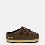EVX MULES AUS NYLON IN BRAUN