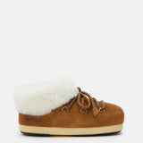 MULE EVX IN PELLE SCAMOSCIATA MARRONE
