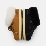 MULE EVX IN PELLE SCAMOSCIATA MARRONE