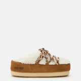 MULE EVX IN SHEARLING MARRONE