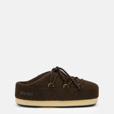 EVX MULE AUS FILZ IN DUNKELBRAUN