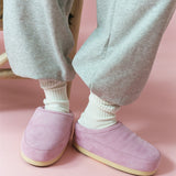 EVX MULE LOAF AUS VELOURSLEDER IN ROSA
