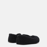 BALLERINAS AUS SHEARLING IN SCHWARZ