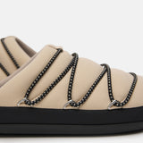 SOFT SLIPPER PANTOFFELN IN BEIGE