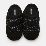 TEDDY SLIPPER BLACK