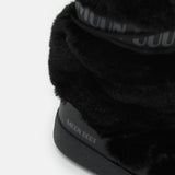 BOTTES HAUTES LTRACK EN FAUSSE FOURRURE NOIRE